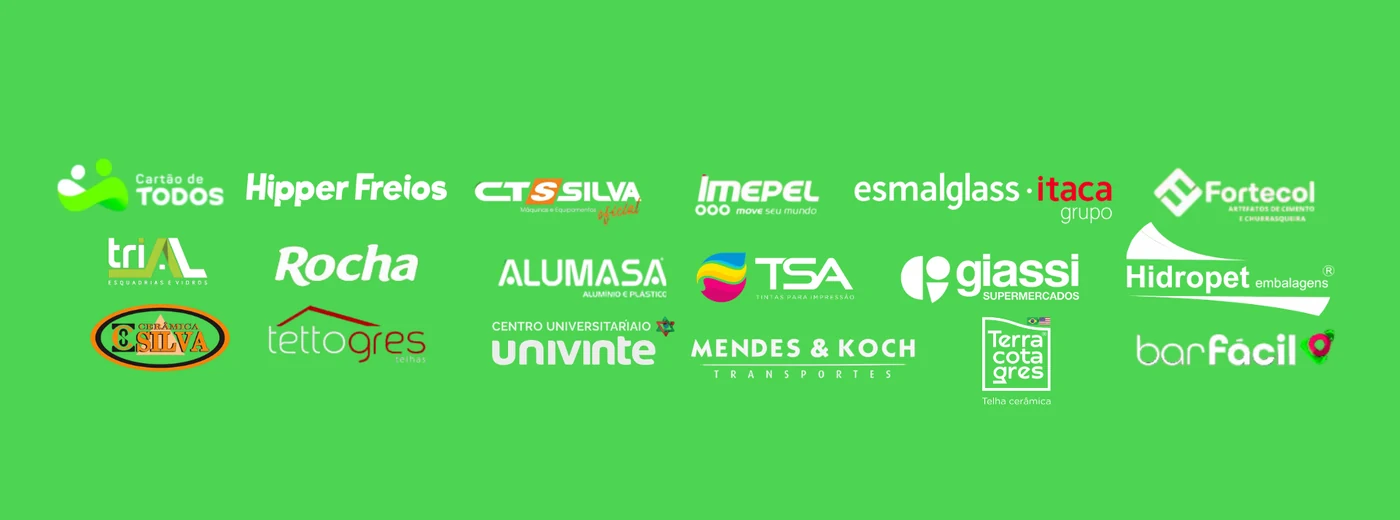 Marcas parceiras da USPF